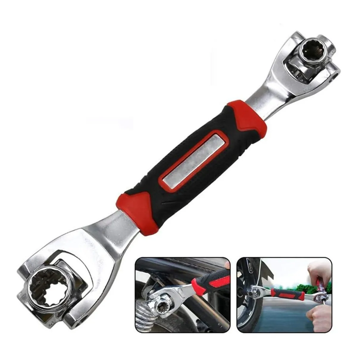 GENERICO - Llave Multiusos 48 en 1 con Giro de 360 Grados