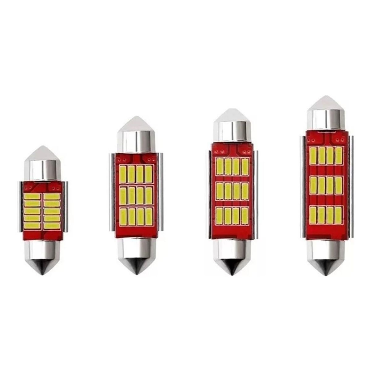 GENERICO - Luces LED Interior para Automóvil 31mm 36mm 12V