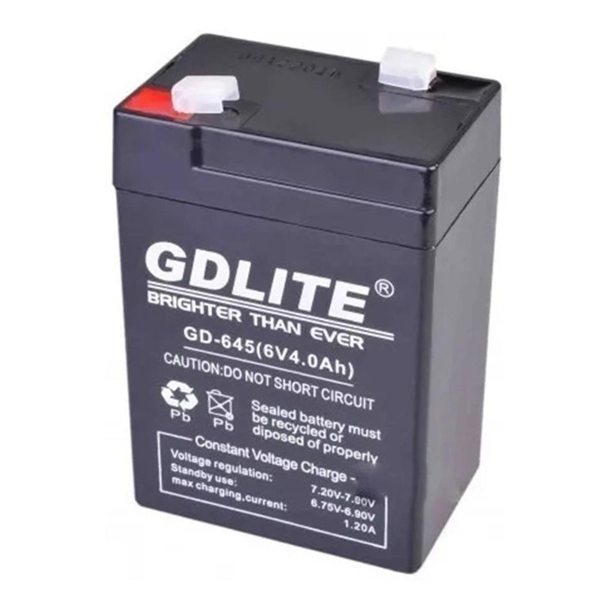 GENERICO - Batería Profunda 6V 4Ah Gd-645 para Uso Eficiente