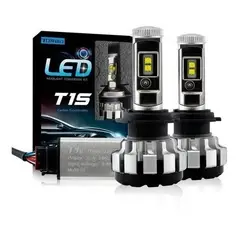 GENERICO - Par de Ampolletas Turbo LED H1 T1S Chip Canbus 4000 Lúmenes