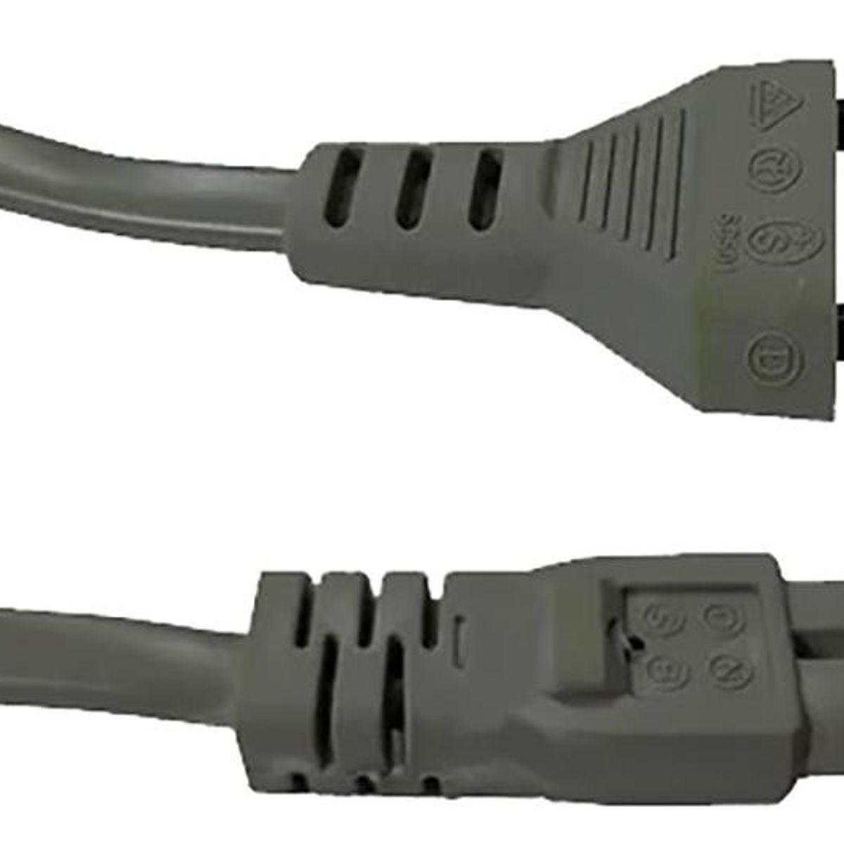 GENERICO - Cable de Poder Tipo 8 de 15 mts para Dispositivos Eléctricos