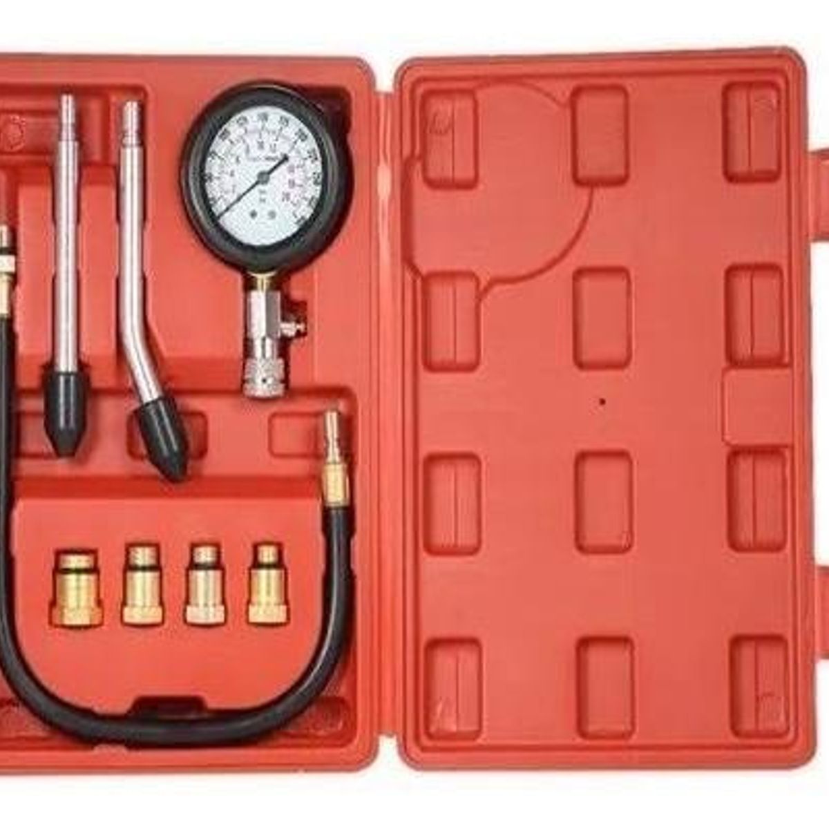 GENERICO - Manómetro Universal para Medir Presión de Aceite Automotriz