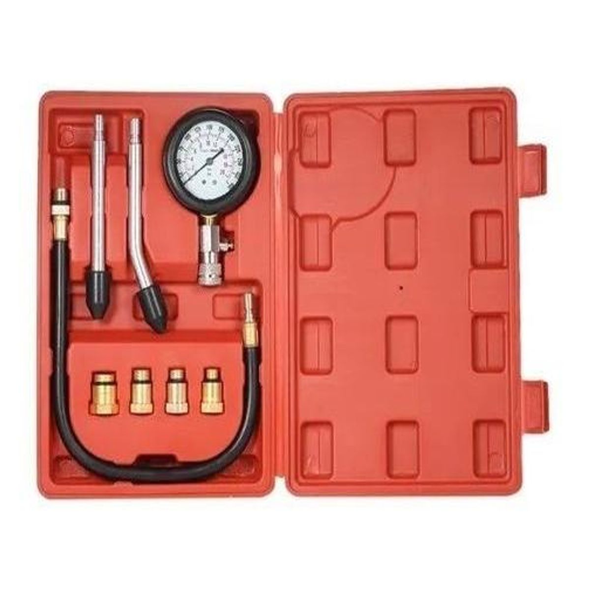 GENERICO - Manómetro Universal para Medir Presión de Aceite Automotriz