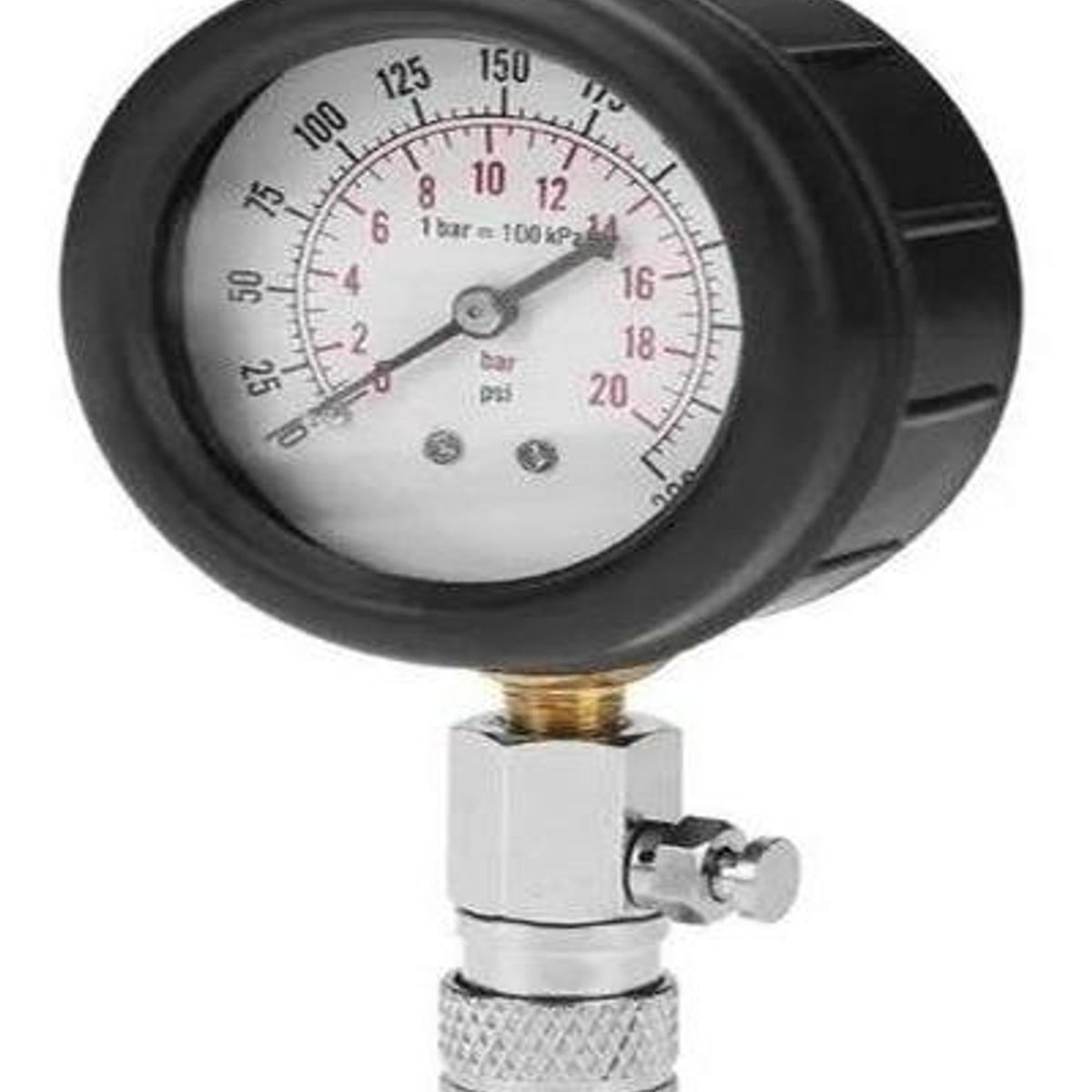 GENERICO - Manómetro Universal para Medir Presión de Aceite Automotriz
