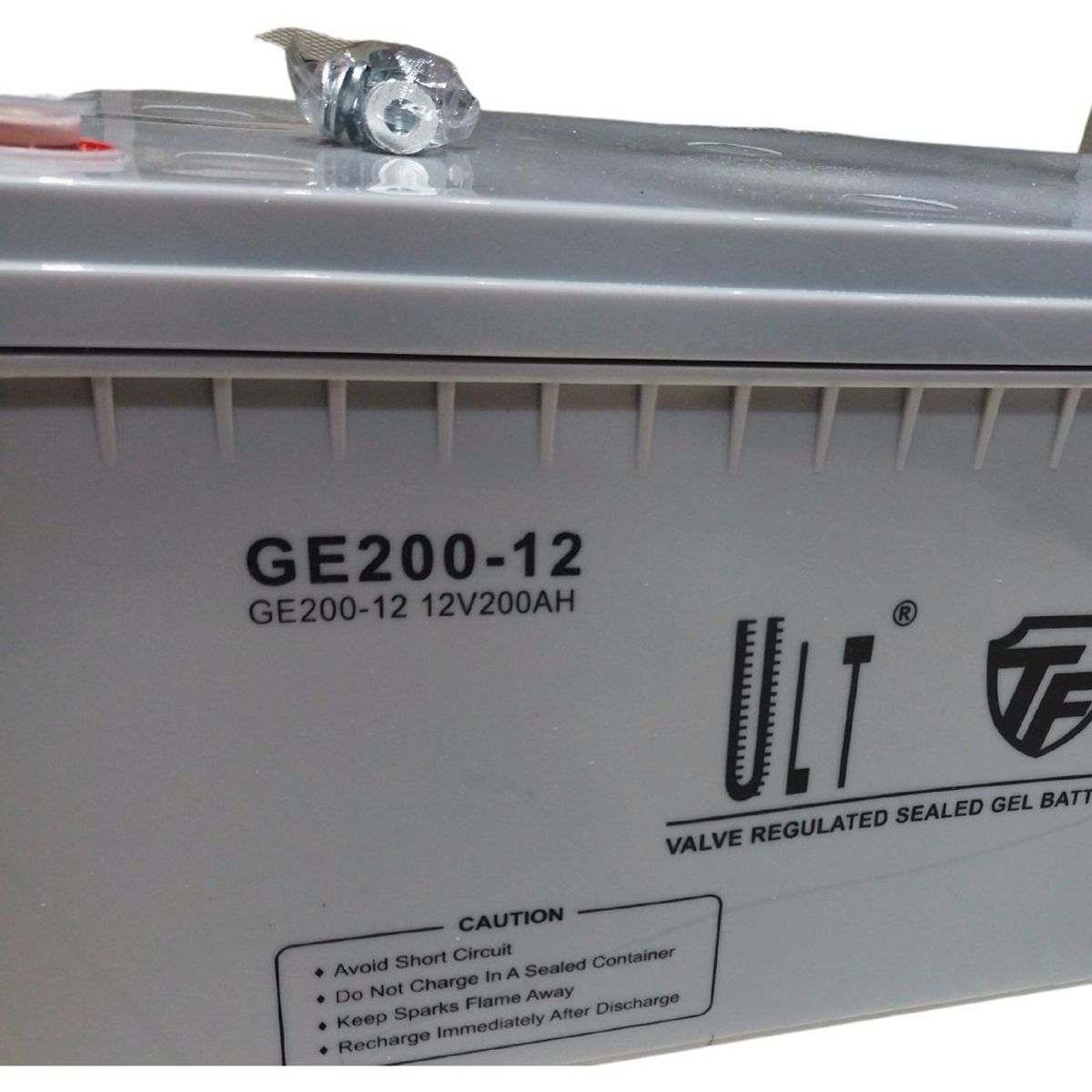 GENERICO - Batería de Ciclo Profundo de Gel 12V 200Ah para Energía Solar