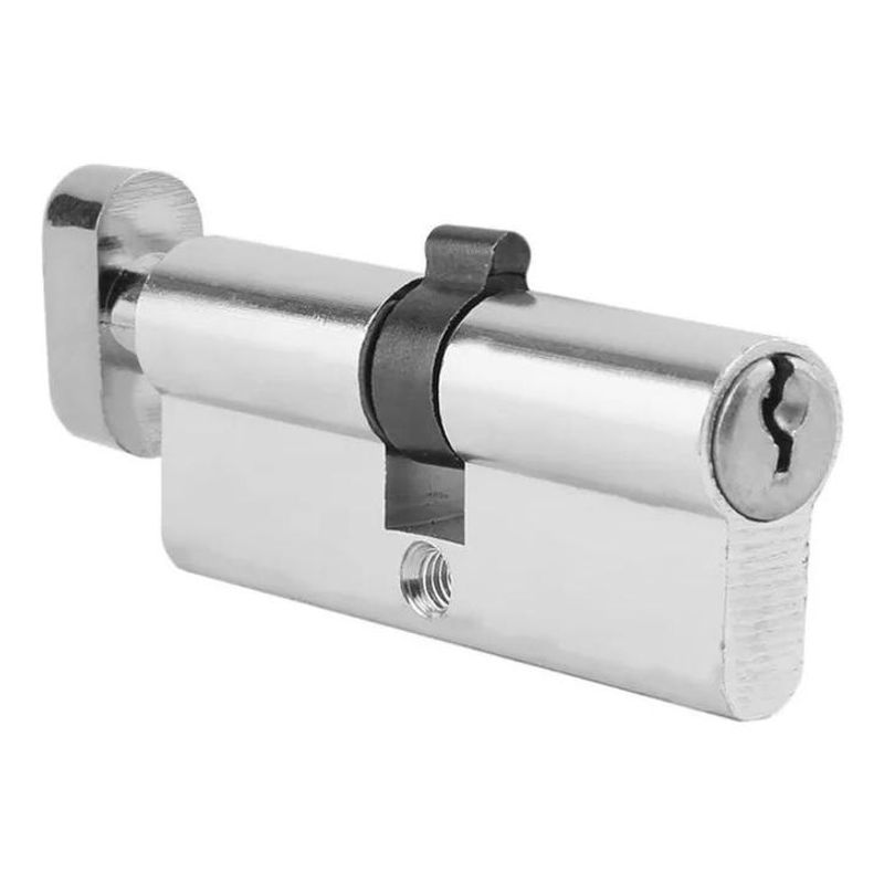 GENERICO - Cilindro de Llave Mariposa 70mm con Seguridad y Llaves