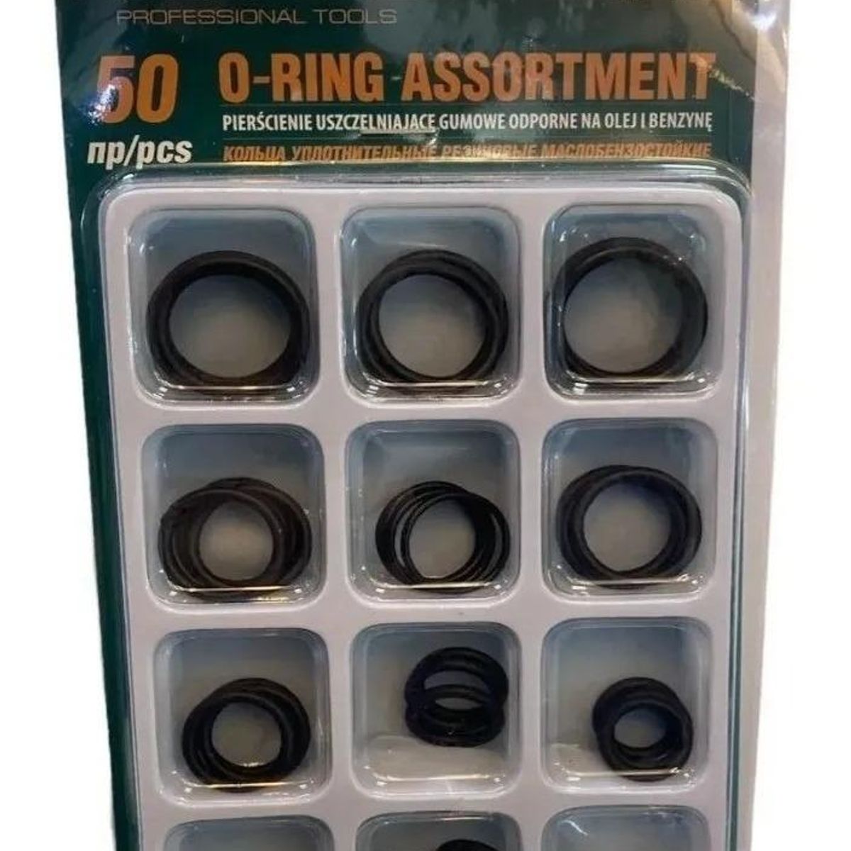 GENERICO - Set de Anillos de Goma Surtido 50 Piezas Variadas