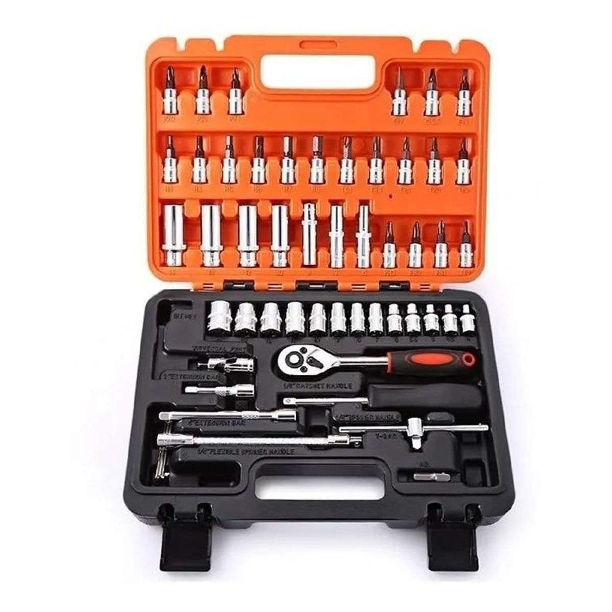 GENERICO - Juego de Dados 53 Piezas con Maletín Compacto