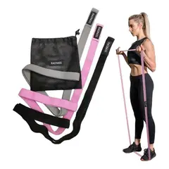 GENERICO - Set de 3 Bandas de Resistencia Antideslizantes