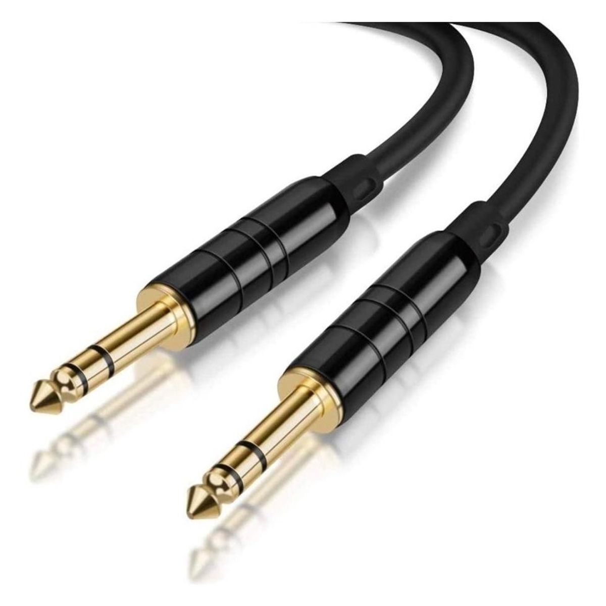 GENERICO - Cable Jack 63 mm Mono de 15 m para Guitarras y Amplificadores