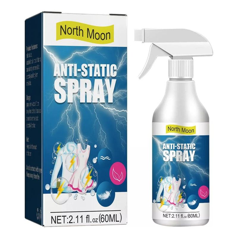 GENERICO - Spray Antiestático para Ropa y Edredones - 60 ml