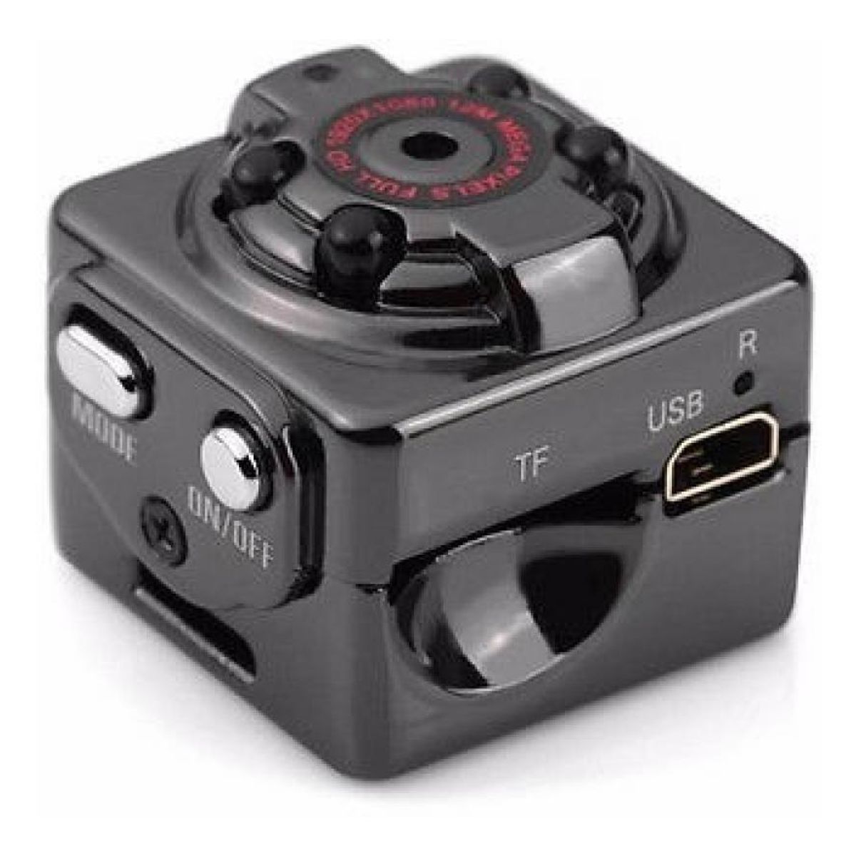 GENERICO - Minicámara Espía Full HD 1080P con Visión Nocturna