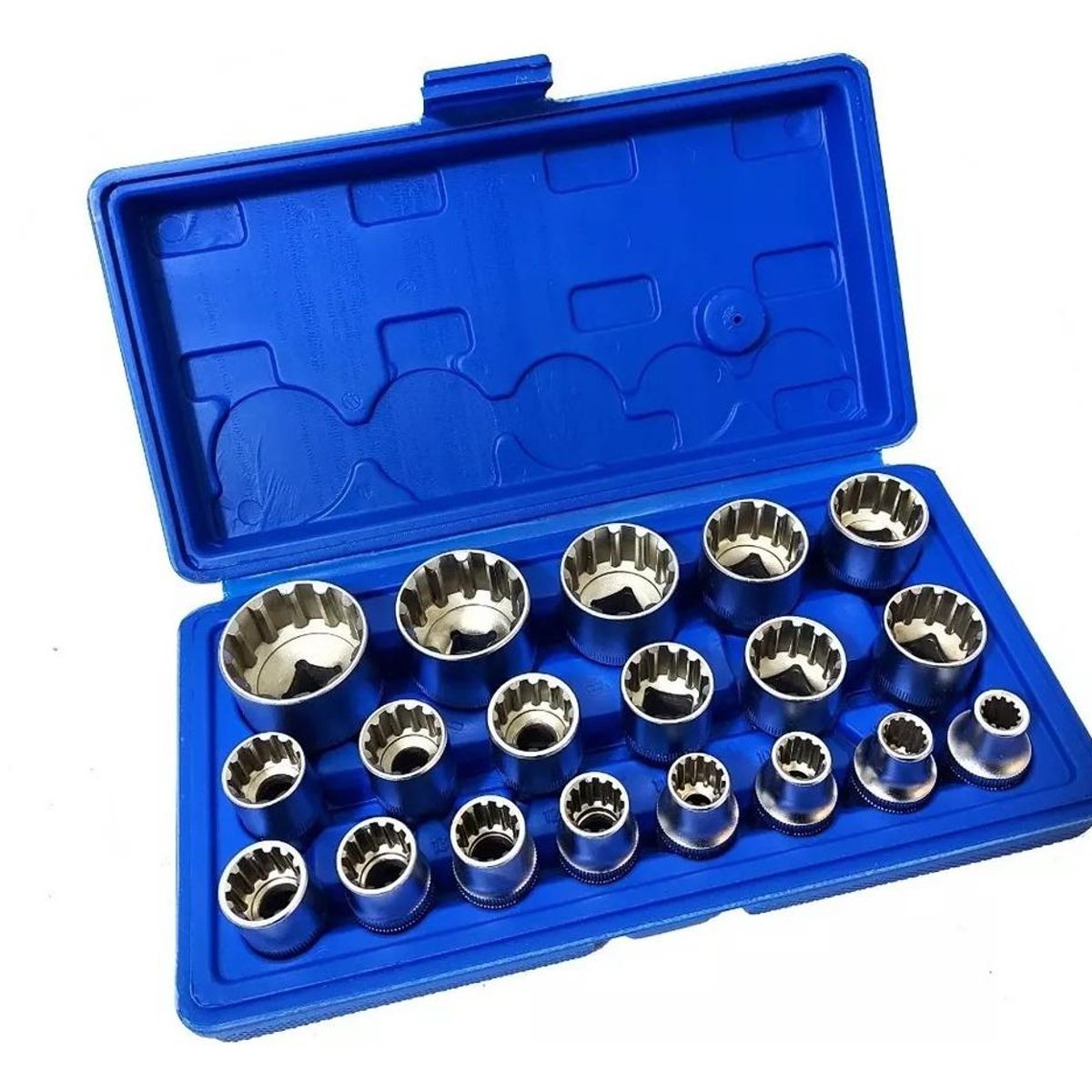 GENERICO - Juego de Dados Poligonales 19 Piezas 8mm a 32mm