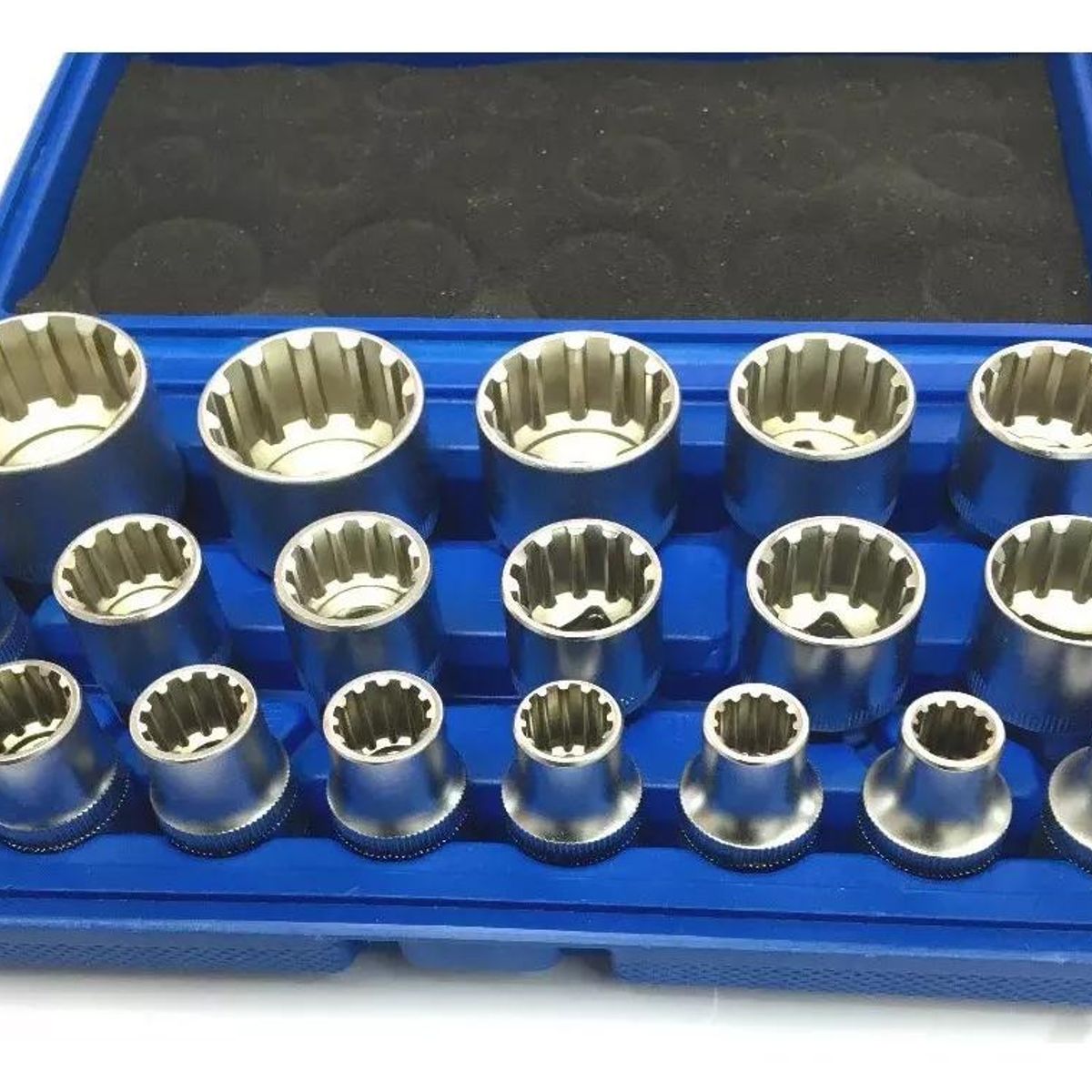 GENERICO - Juego de Dados Poligonales 19 Piezas 8mm a 32mm