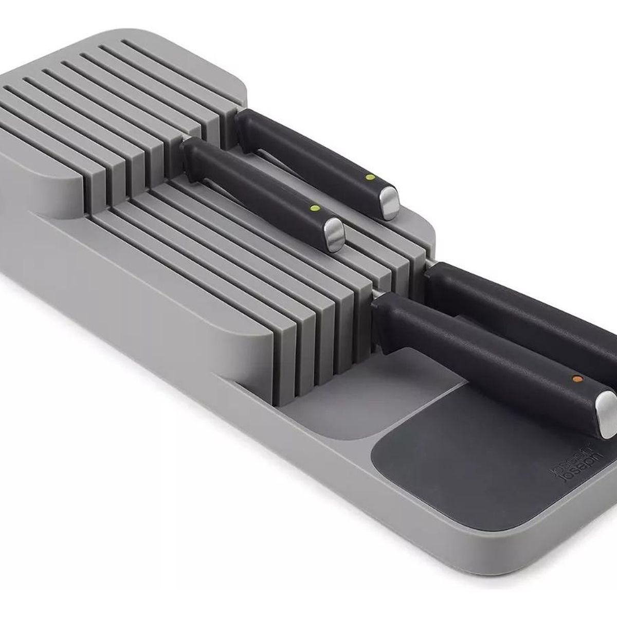 GENERICO - Soporte Organizador para Cuchillos de Cocina Gris