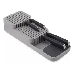 GENERICO - Soporte Organizador para Cuchillos de Cocina Gris
