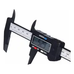 GENERICO - Calibrador Digital de Fibra de Carbono 150mm