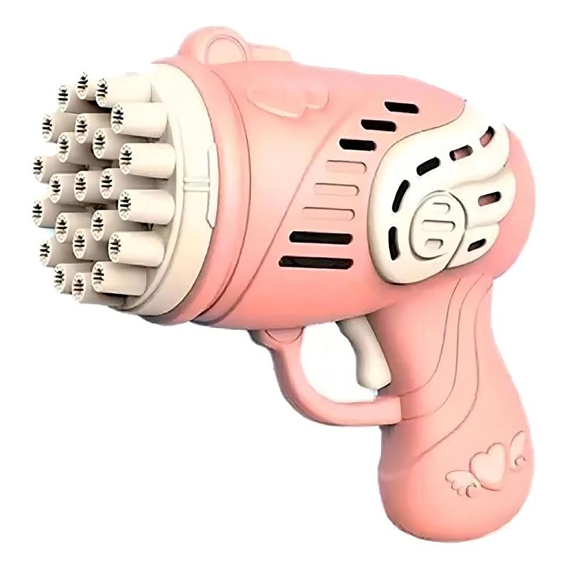 GENERICO - Lanzadora de Burbujas Color Rosado para Niños