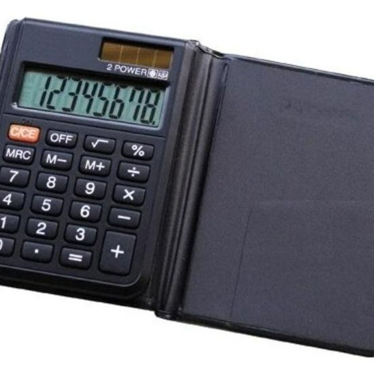 GENERICO - Calculadora de Escritorio 8 Dígitos con Estuche Práctico