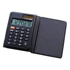 GENERICO - Calculadora de Escritorio 8 Dígitos con Estuche Práctico