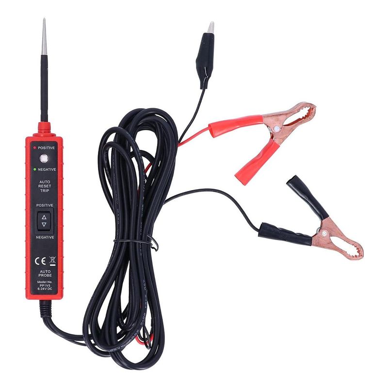 GENERICO - Probador de Circuito Multivoltaje 6V 12V 24V