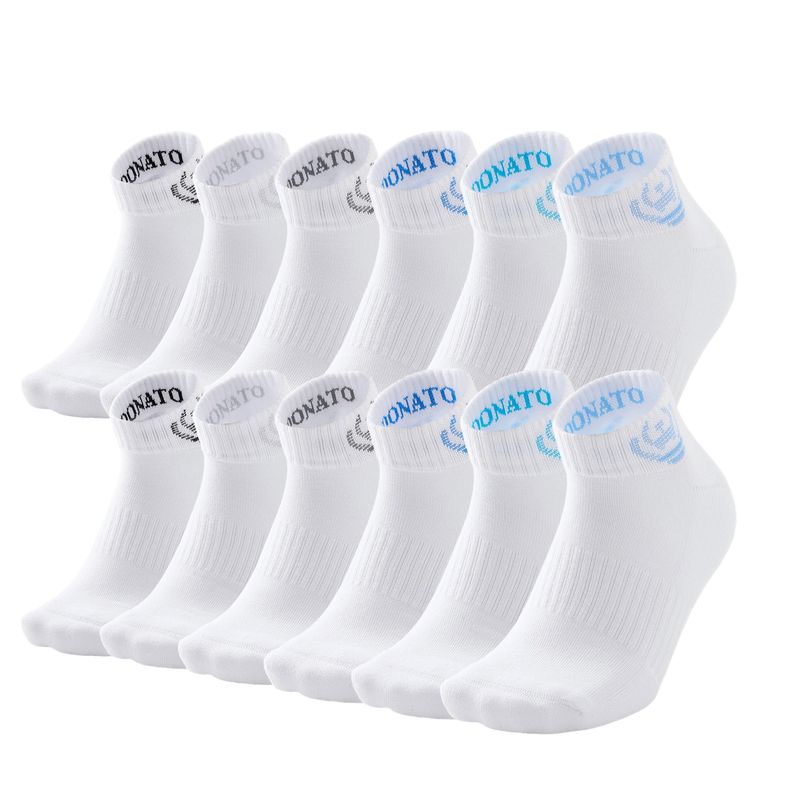 GIOVACCHINO - Pack de 12 Calcetines Cortos Deportivos Unisex