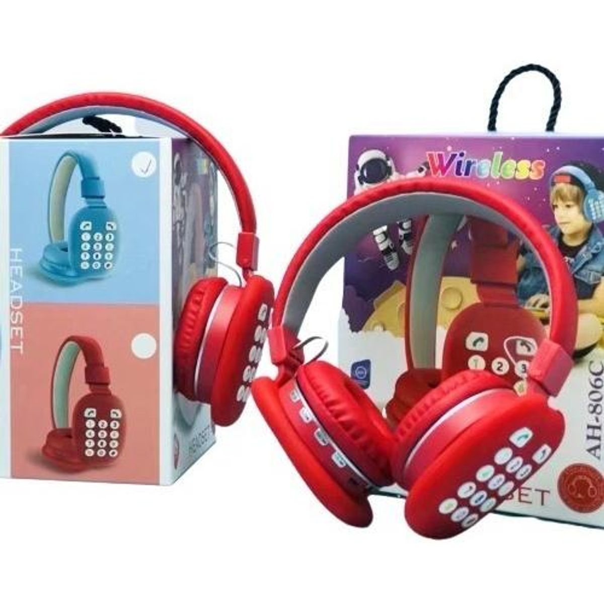 GENERICO - Auriculares Inalámbricos Bluetooth con Micrófono AH-806C