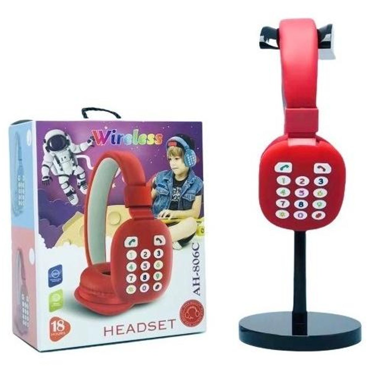 GENERICO - Auriculares Inalámbricos Bluetooth con Micrófono AH-806C