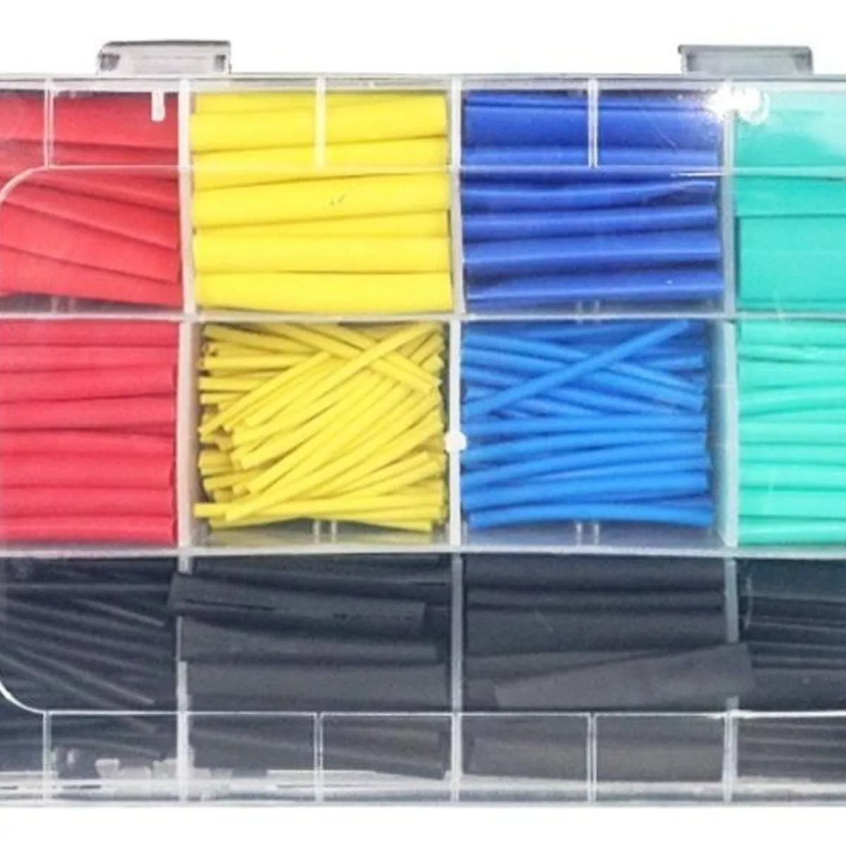 GENERICO - Kit de Tubos Termoretráctiles Mixtos 530 Piezas 8 Especificaciones