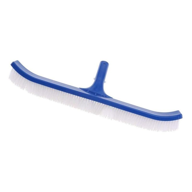 GENERICO - Escobilla Curva de Plástico para Limpieza de Piscinas - 45 cm