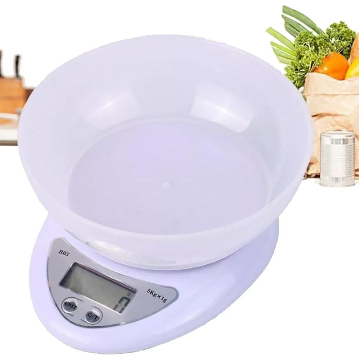 GENERICO - Balanza Digital de Cocina de Alta Precisión hasta 5 kg