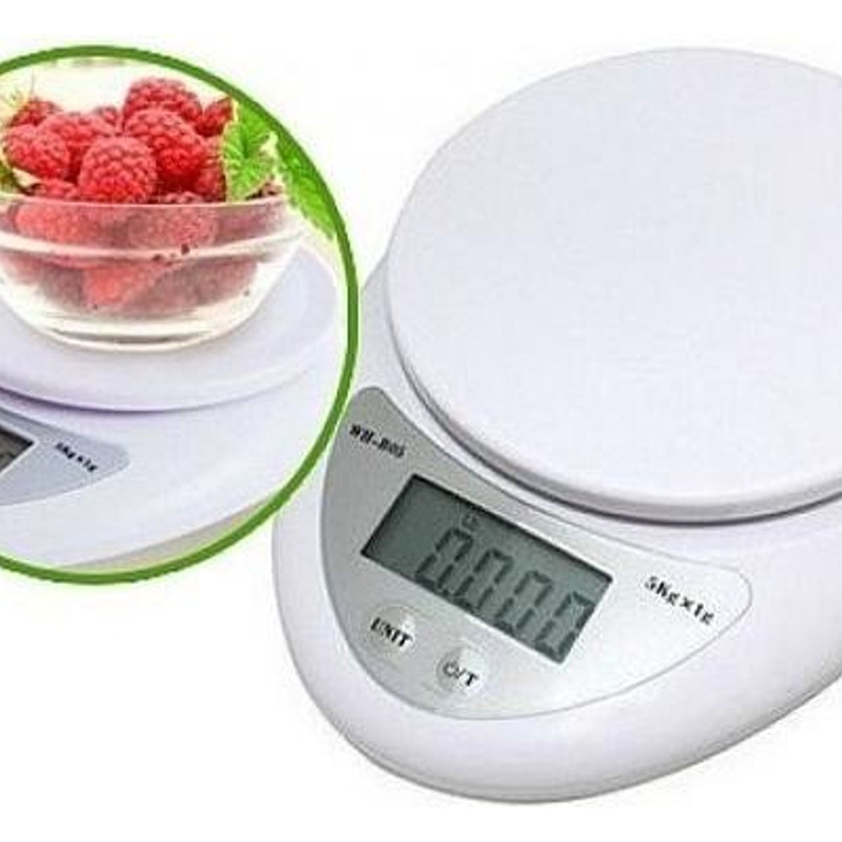 GENERICO - Balanza Digital de Cocina de Alta Precisión hasta 5 kg