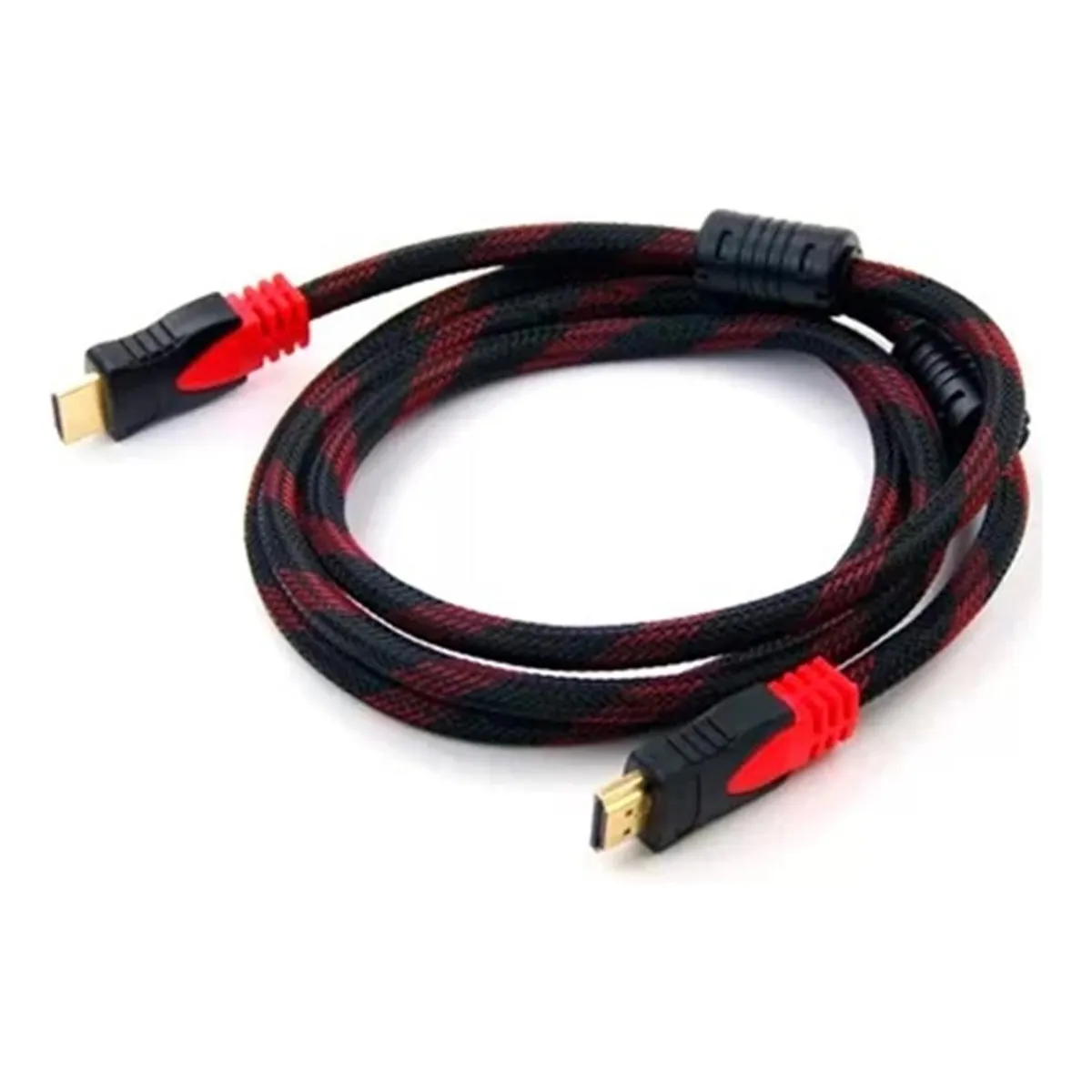 GENERICO - Cable HDMI 2 Metros Full HD Blindado Enmallado