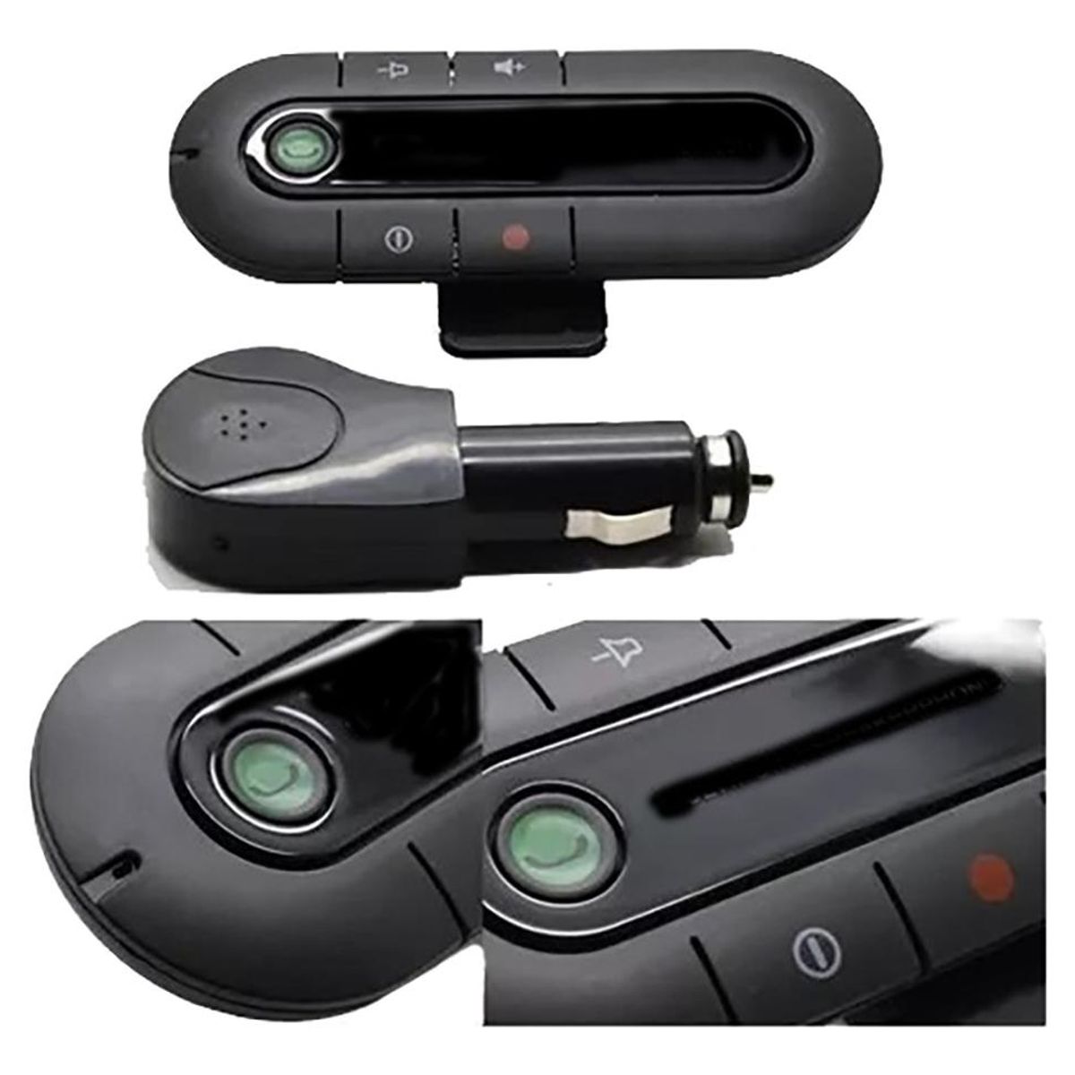 GENERICO - Manos Libres Bluetooth para Autos - Altavoz Visera