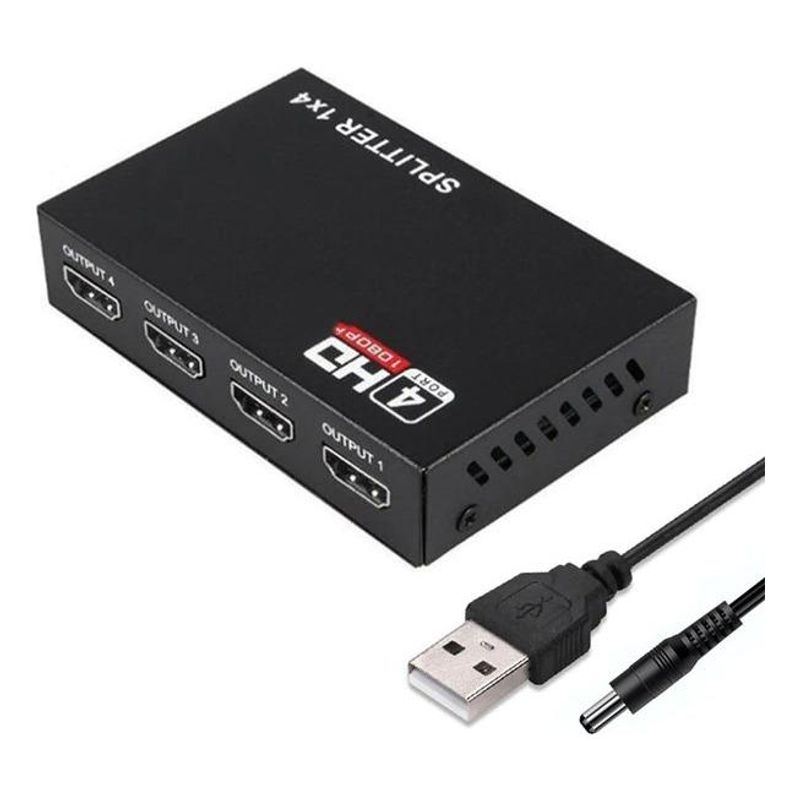GENERICO - Splitter HDMI 4K y 1080p para múltiples dispositivos