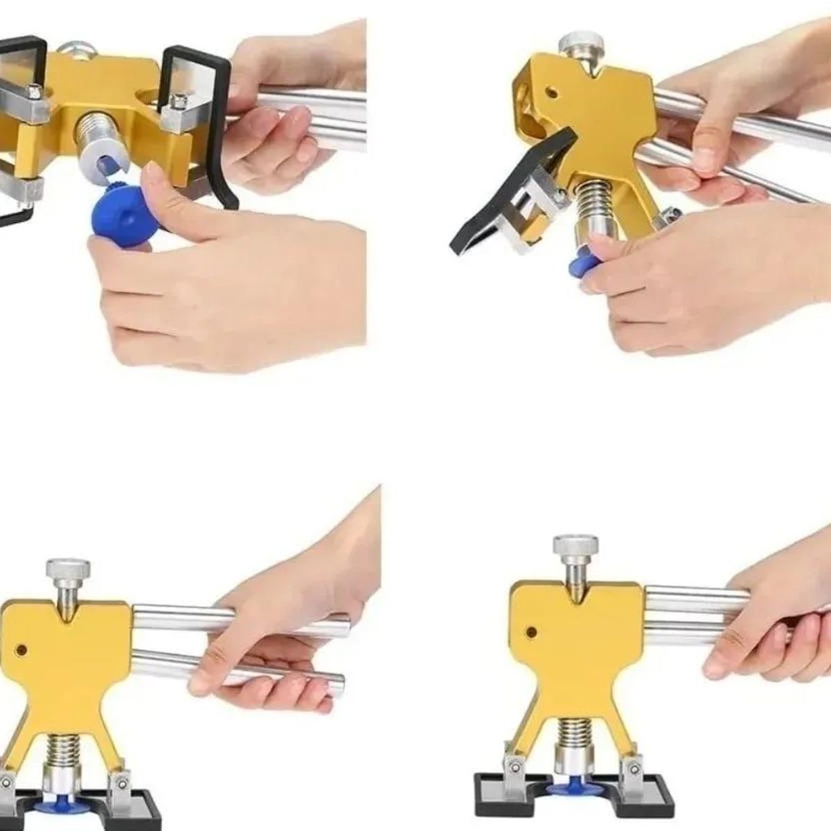 GENERICO - Herramienta para Reparación de Abolladuras con Ventosas