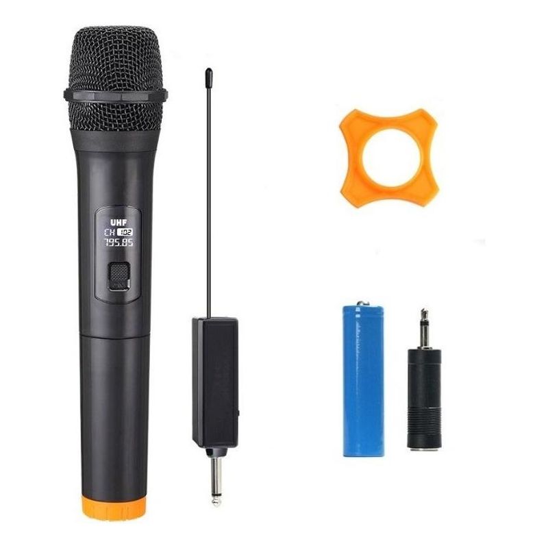 GENERICO - Micrófono Inalámbrico Karaoke con Alcance de 10 Metros