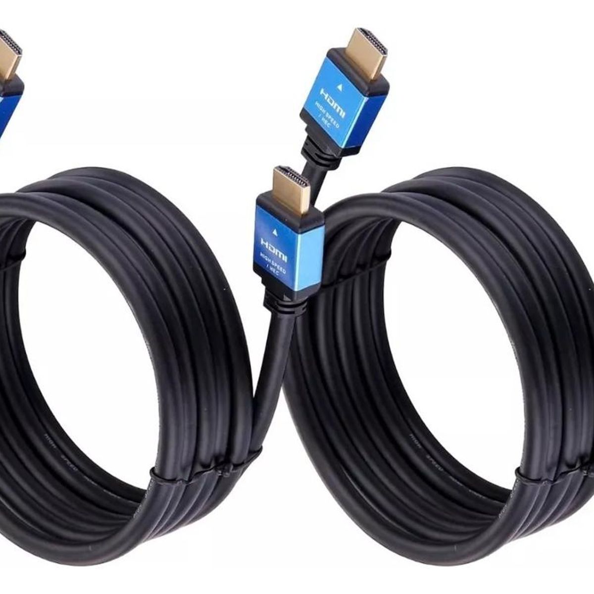 GENERICO - Pack de 2 Cables HDMI 4K UHD V20 de 5 Metros