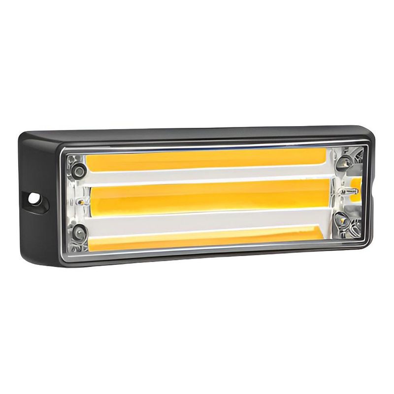 GENERICO - Luz LED Estroboscópica Amarilla para Automóvil 12V-24V