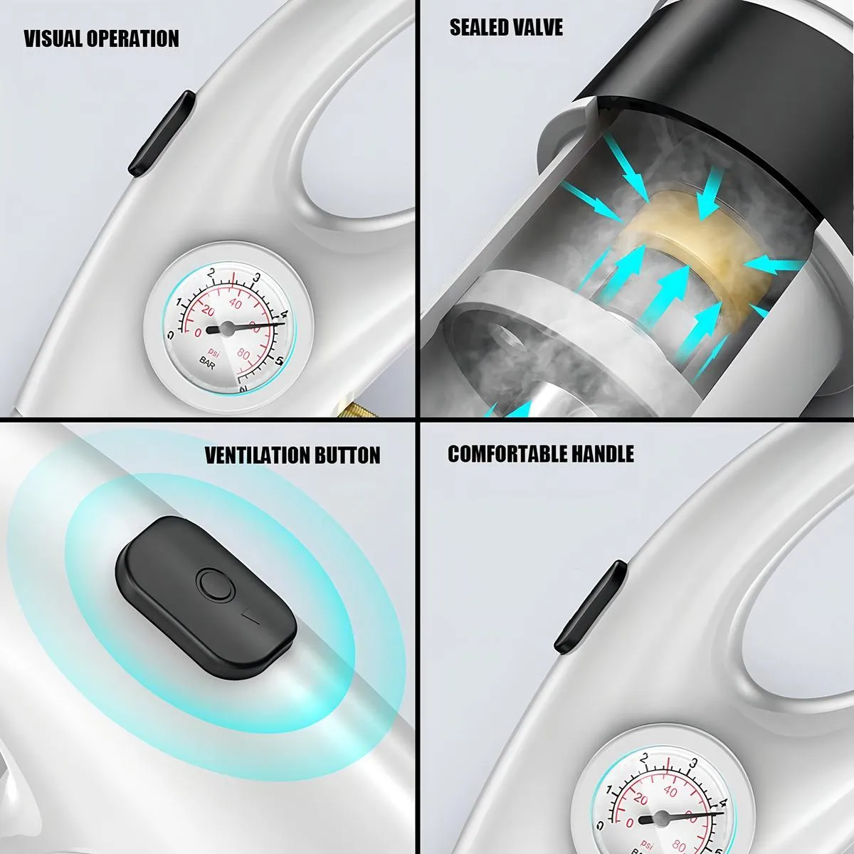 GENERICO - Limpiador de Tuberías de Alta Presión con Cabezal Intercambiable