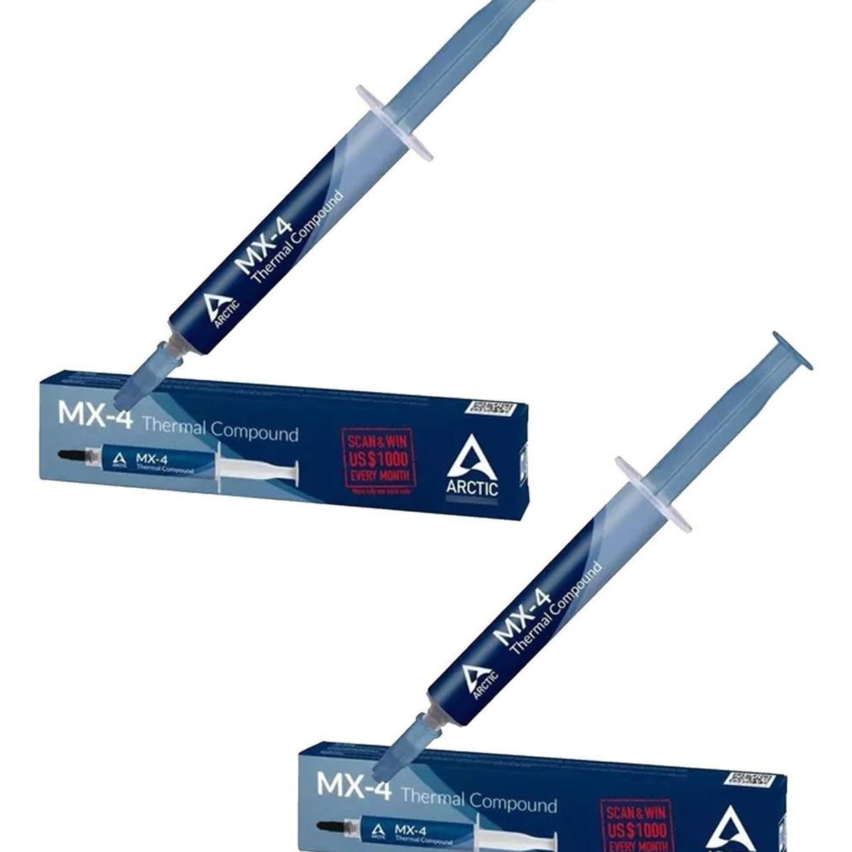 GENERICO - Pack de 6 Pasta Térmica Arctic MX-4 para Disipadores de Calor