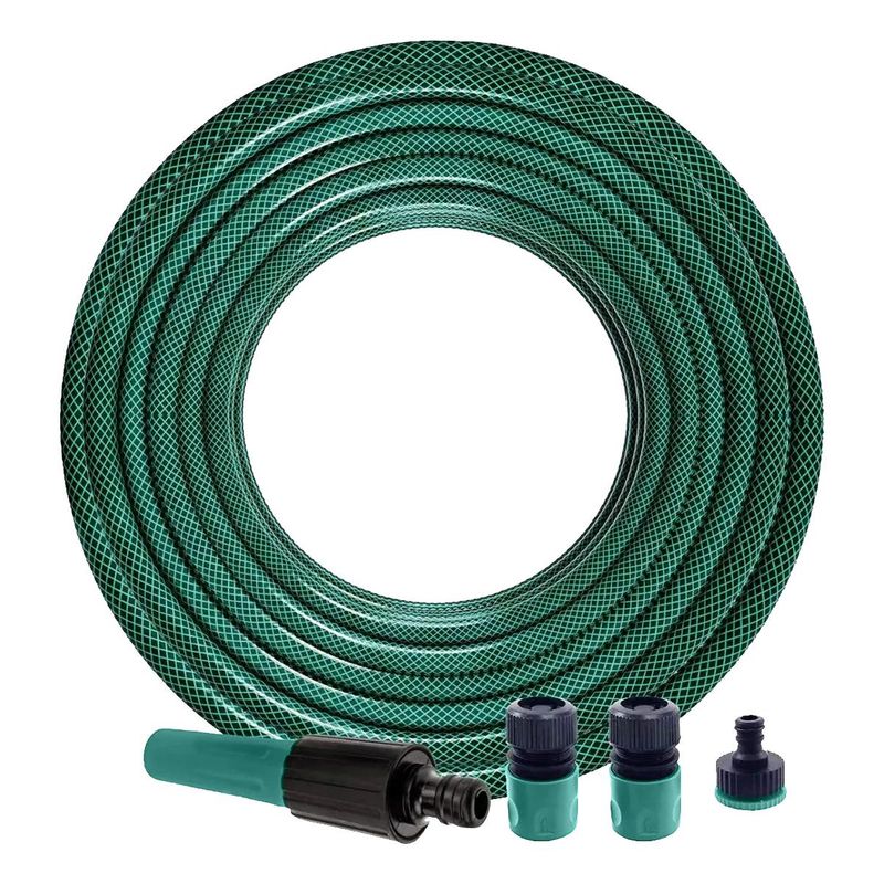 GENERICO - Manguera de Riego Jardín 12" - 20 Metros con Accesorios