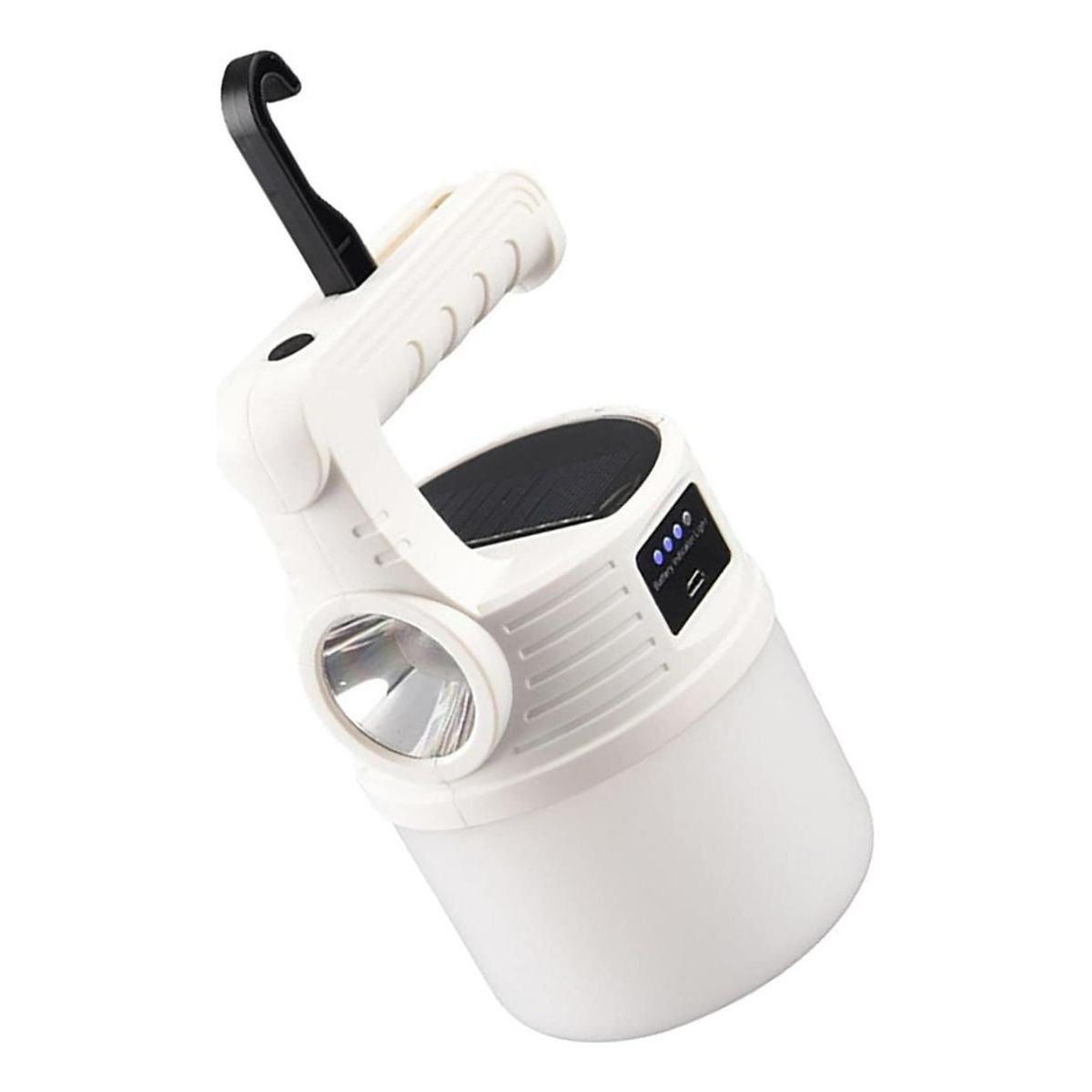 GENERICO - Lámpara Solar de Emergencia Recargable LED USB