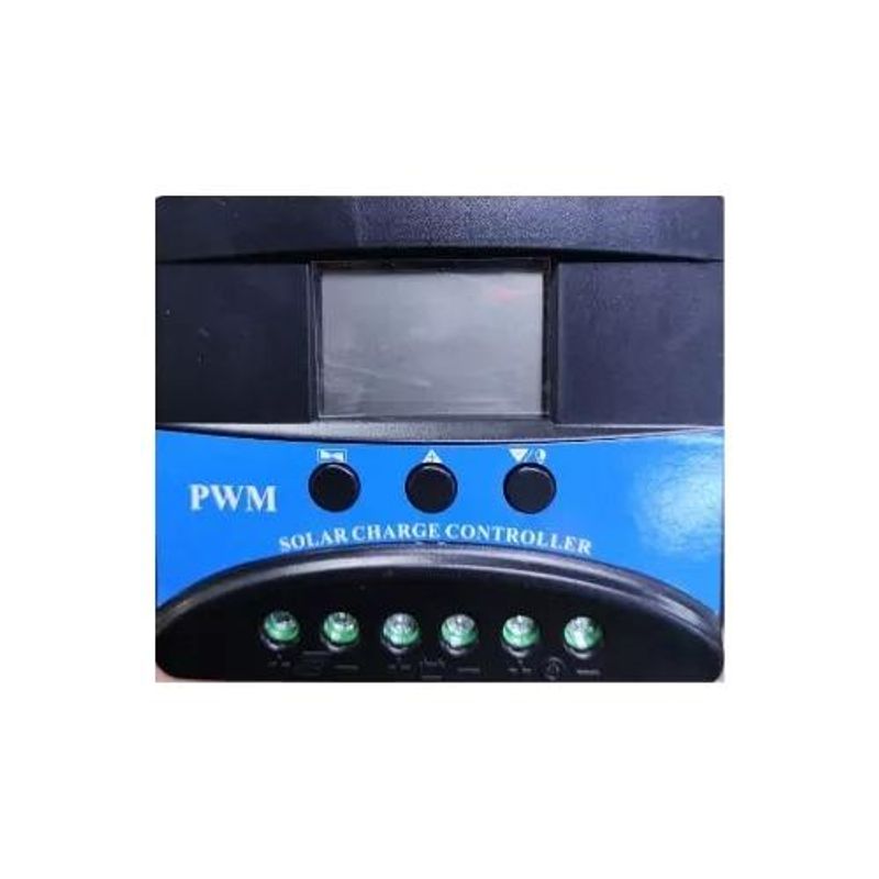GENERICO - Controlador de Carga Solar PWM con Temporizador LCD