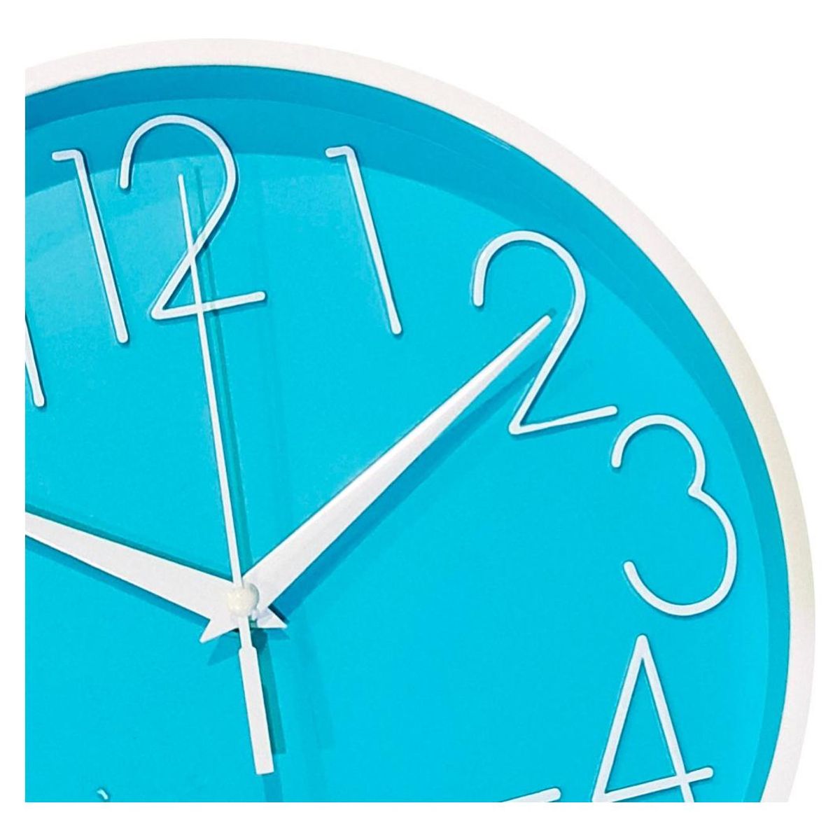 GENERICO - Reloj de Pared Decorativo Silencioso 25cm Redondo