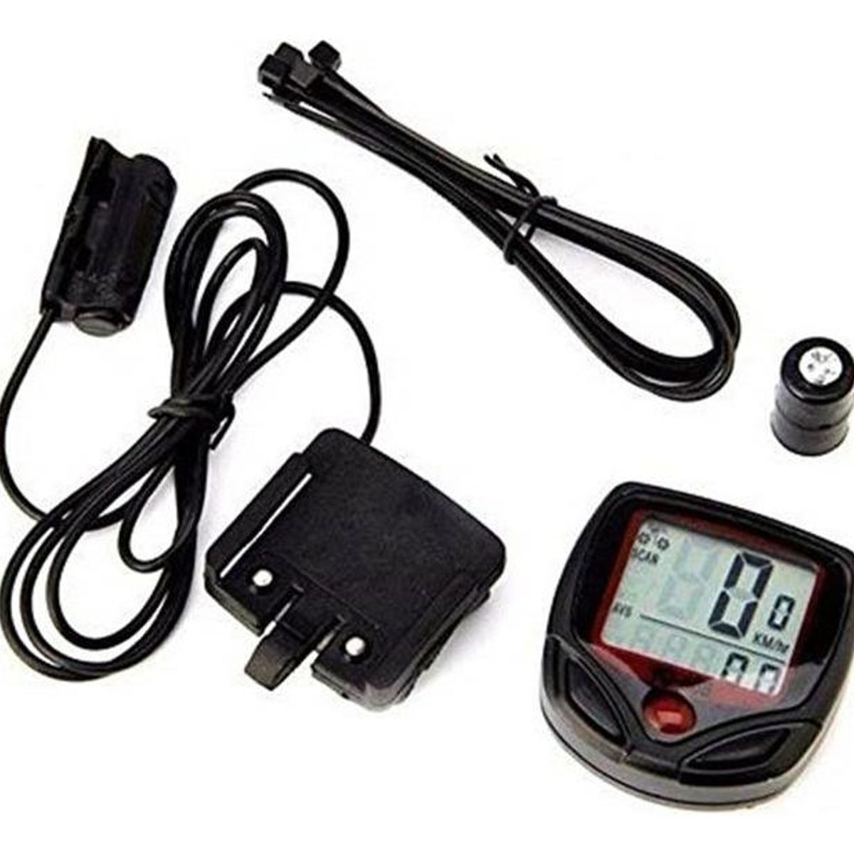 GENERICO - Ciclocomputador Inalambrico con Pantalla LCD para Bicicleta