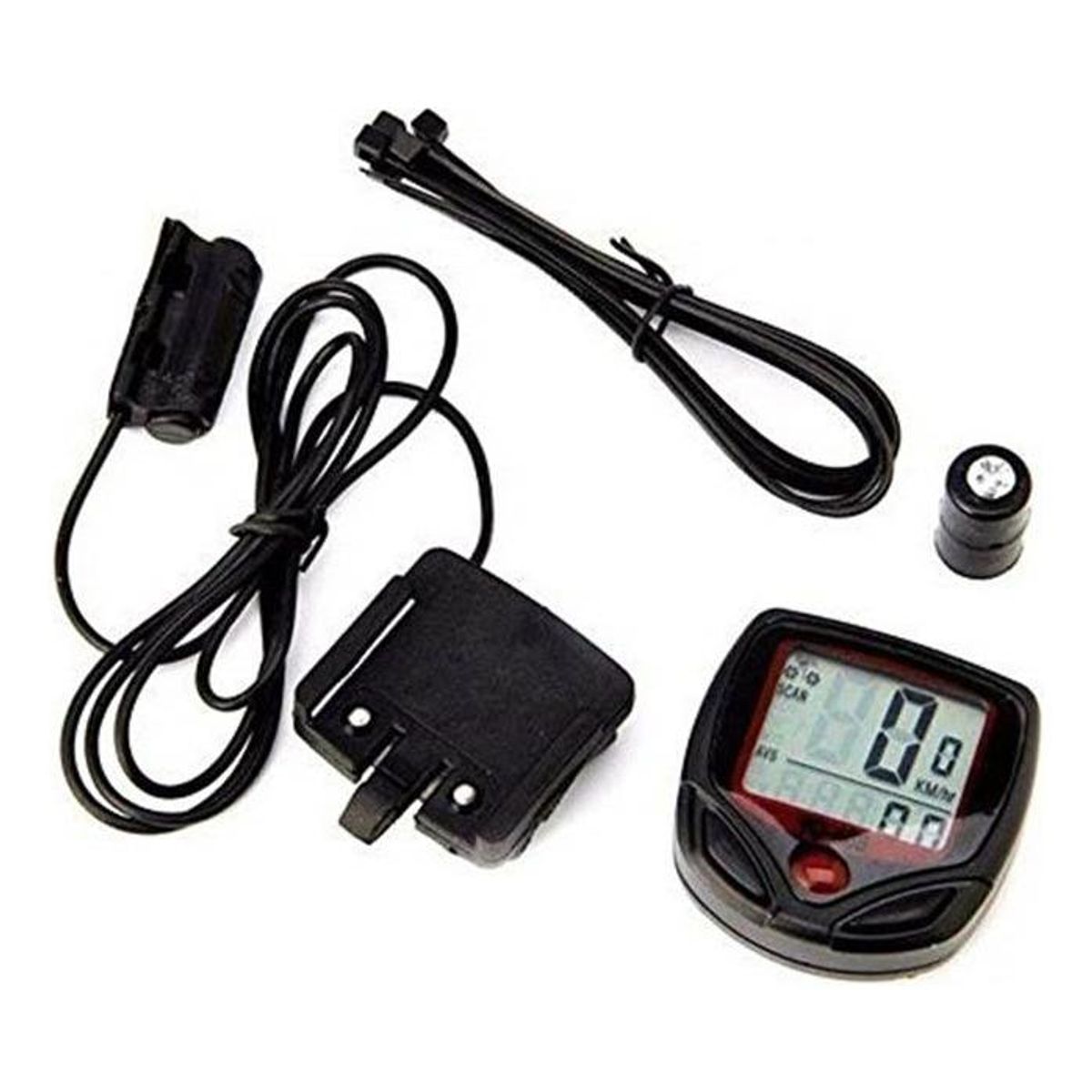 GENERICO - Ciclocomputador Inalambrico con Pantalla LCD para Bicicleta