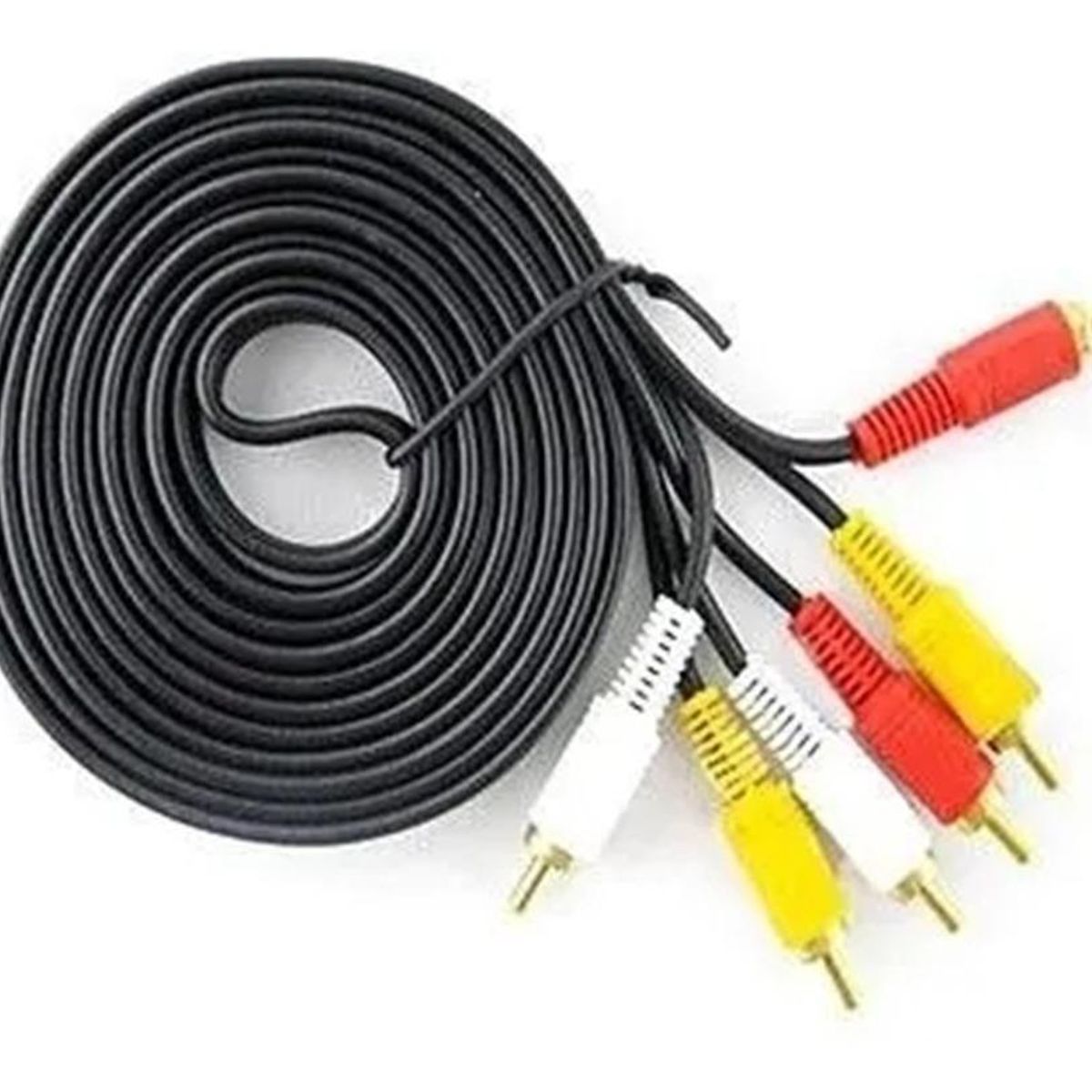 GENERICO - Cable 3 RCA a 3 RCA de 10 metros para Audio y Video