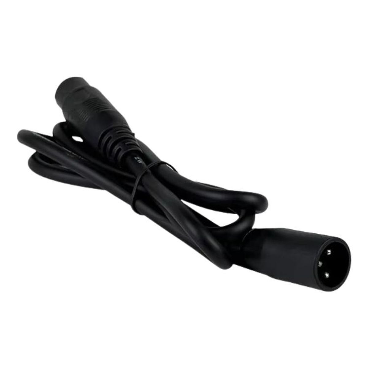 GENERICO - Cable DMX Digital XLR de 3 Pines 1 Metro Negro