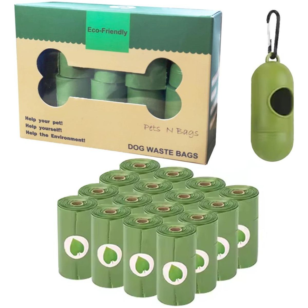 GENERICO - Bolsas Biodegradables para Desechos de Mascotas - 240 Unidades